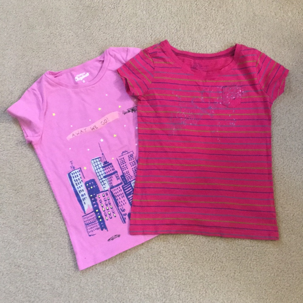 Girls short sleeve tee bundle